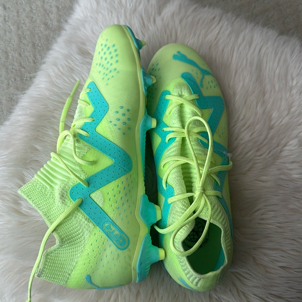 Puma Future Ultimate FG AG Soccer Cleat Shoes Yellow